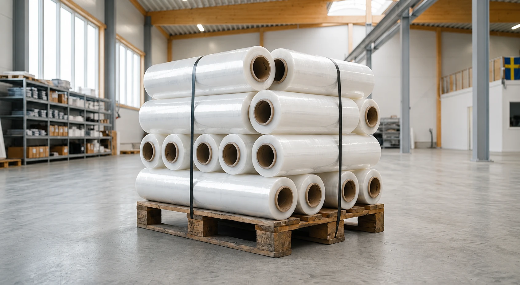 LLDPE Stretch Film Exporter Sweden — Greenstrix Industrial Packaging